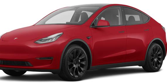 TESLA MODEL Y 2021 5YJYGDEE4MF105318 image